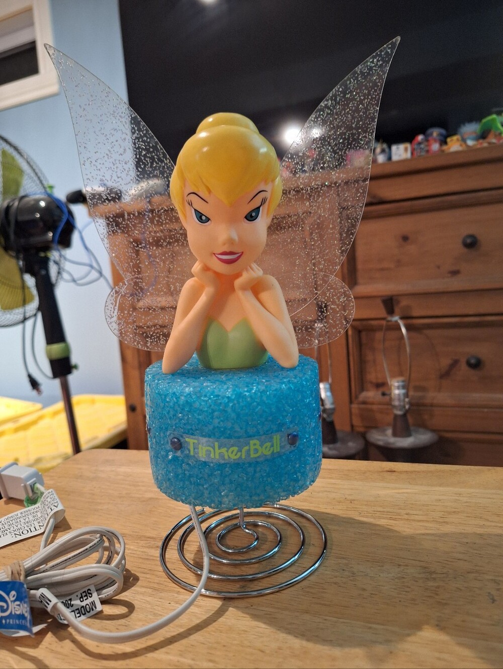 Disney Tinker Bell Fairy Desk Lamp Night Light